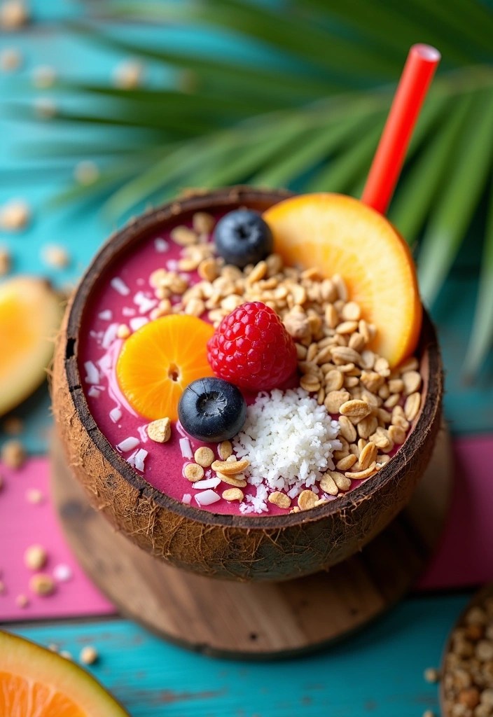25 Irresistible Brunch Recipes That'll Make Your Friends Say 'YUM!' - 15. Tropical Smoothie Bowl