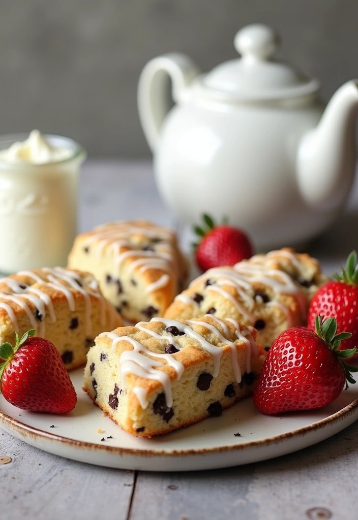 25 Irresistible Brunch Recipes That'll Make Your Friends Say 'YUM!' - 17. Chocolate Chip Scones
