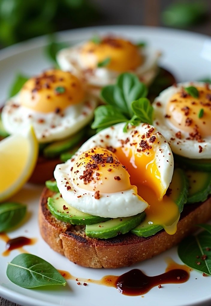 25 Irresistible Brunch Recipes That'll Make Your Friends Say 'YUM!' - 2. Avocado Toast with Poached Eggs