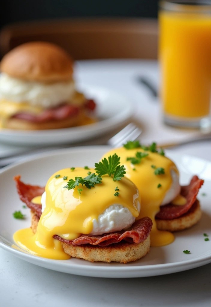 25 Irresistible Brunch Recipes That'll Make Your Friends Say 'YUM!' - 3. Classic Eggs Benedict
