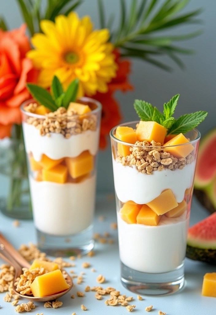 25 Irresistible Brunch Recipes That'll Make Your Friends Say 'YUM!' - 9. Coconut Yogurt Parfait